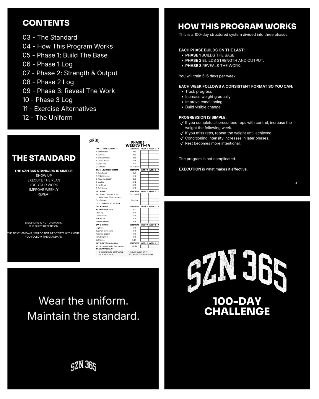 SZN 365 100-Day Challenge